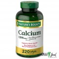 Nature's Bounty Calcium 1200 mg & Vitamin D3 1000 IU - 220 капсул